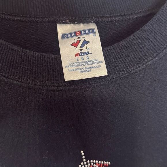 Hanes Large Vintage Sweatshirt – Bedazzled Group Therapy Funny Unisex Sweatshirt - Picture 3 of 8